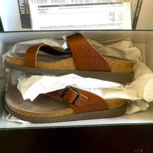 NIB Leather Mephisto Sandals 7/37